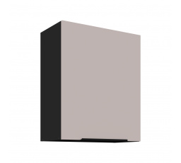 Horní skřínka ARONA - 60 G-72 1F, Černá mat/Kašmír