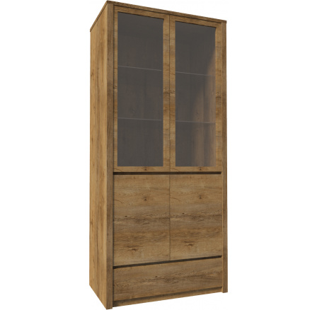 MONTANA W2D vitrin, Lefkas tölgy