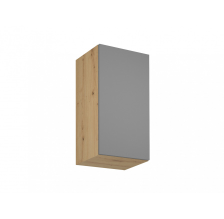 Konyhai felső szekrény Langen G40 P/L, bézs/tölgy artisan