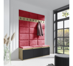 EMI 6 előszobafal, Trinity 09/Artisan + Fekete