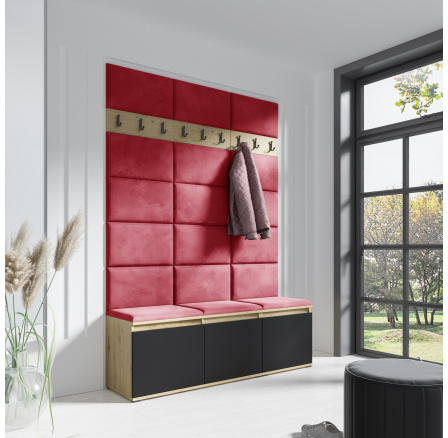 EMI 6 előszobafal, Trinity 09/Artisan + Fekete