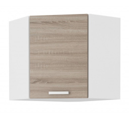 Kuchyňská skříňka Dalton 58x58 GN-1F bílá/dub sonoma truffle
