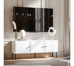 PALAZZO BIS 150 3D TV-szekrény, fehér