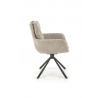 Forgó étkezőszék K495, Bézs/Fekete