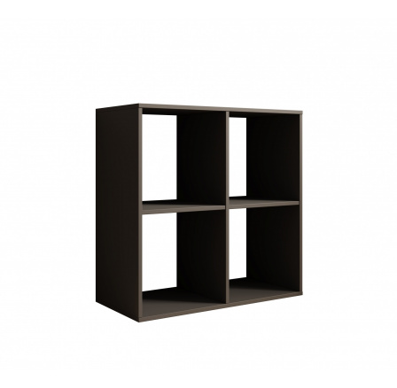 Lenti 2x2 Polc Szürke+Szürke