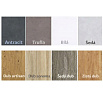 Ágy matraccal ALDEX SHELF 200x90 Fehér+Sonoma