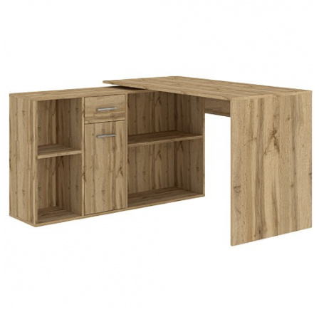 CARROLL 1D1S íróasztal, Wotan tölgy