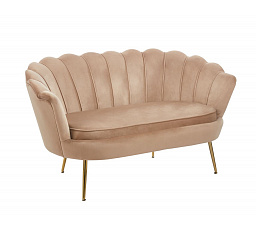 Sofa bársony (G) - Riviera 24 cappuccino SF1-FX