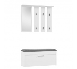 Předsíňová sestava Pargas bílá