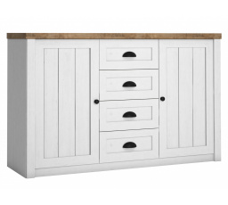 PROVENCE KOMÓD K4S, Andersen Fenyő + Lefkas Tölgy