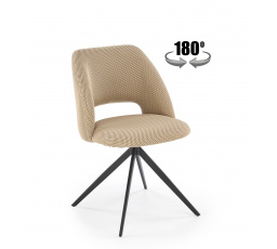Forgó étkezőszék K546, Bézs/Fekete