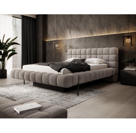 Bed Magentta + metal frame/ gas lift / bedding box 140x200 Royal 20 1