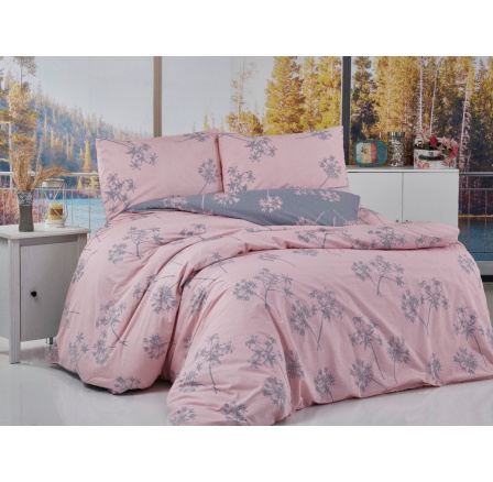 Prodloužené povlečení bavlna 140x220, 70x90cm Liana pink Prodloužené povlečení bavlna 140x220, 70x90cm Liana pink