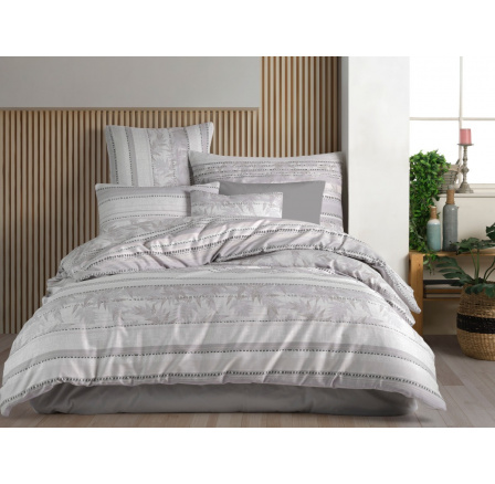 Povlečení francouzské bavlna 240x220,70x90 Lionela grey Povlečení francouzské bavlna 240x220,70x90 Lionela grey