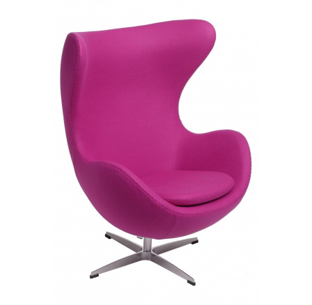 Tojás fotel amaránt kasmír 39 Prémium