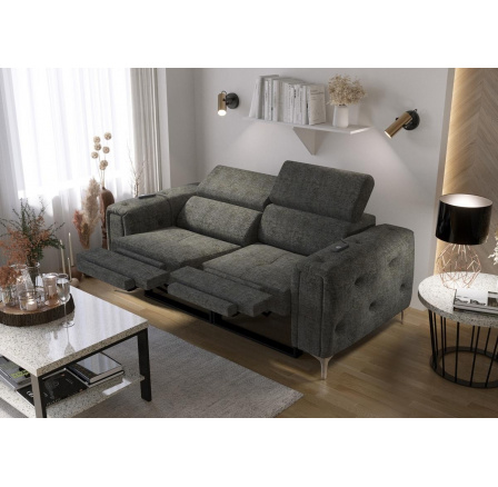 SOFA ORION II RELAX 190 CM - Odcienie szarości