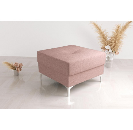 PUFA Z POJEMNIKIEM 70X70 CM - Odcienie różu