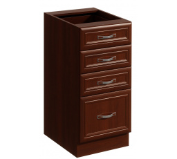 Konyhai alsó szekrény SYCYLIA D40S4, Milano dió