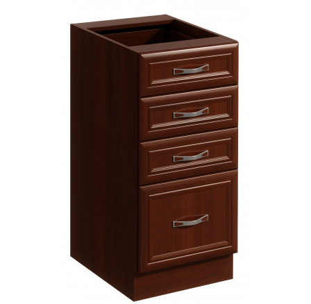 Konyhai alsó szekrény SYCYLIA D40S4, Milano dió