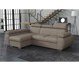 Sedací souprava Bodie levá Aragon hnědošedá