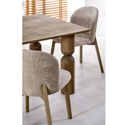 Étkezőasztal MELTON, világos dió