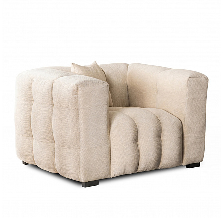 Fotel MODERNO 1S Kremowy