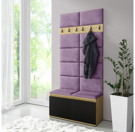 EMI 1 előszobafal, Trinity 11/Artisan + fekete