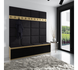 EMI 4 előszobafal, Trinity 16/Artisan+fekete