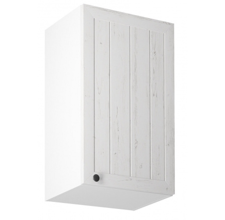 Konyhai felső szekrény PROWANSJA G45 - Jobbos, Fehér/Andersen fenyő