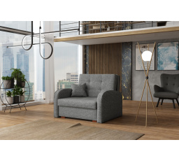 Rozkládací křeslo Vivian Gold I Aragon šedá