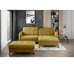 Narożnik Lorelle + Pouf Monolith 48 110x200 Right 1