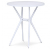 Zahradní stůl plast, bílá, DT-X7007 WT