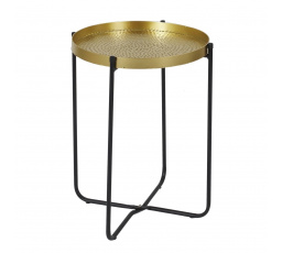 Alia dohányzóasztal 35 cm arany/fekete