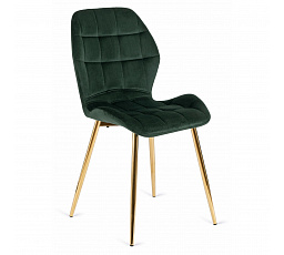 Krzesło LUCKY Zielone Welurowe