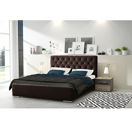 Ágy TYP 06 140x200, SLIM, Nr 5, Trynity 08