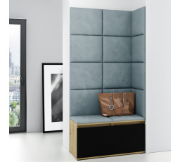 EMI 2 előszobafal, Trinity 22/Artisan + fekete