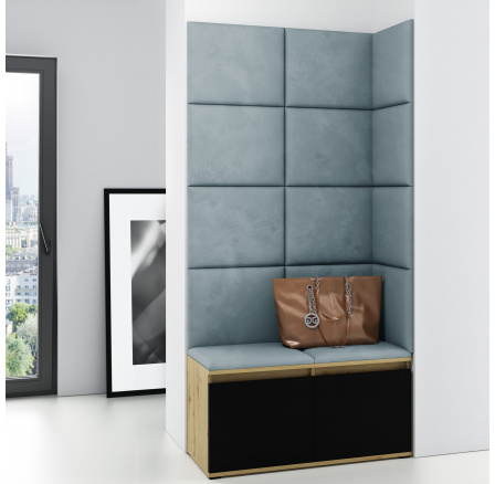 EMI 2 előszobafal, Trinity 22/Artisan + fekete