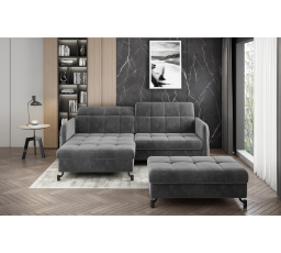 Narożnik Lorelle + Pouf Paros 06 110x200 Left 1