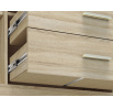 CASTEL 08 sonoma jasna/MDF sonoma trufel - komoda