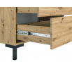 Nevio 09 Dąb artisan - komoda