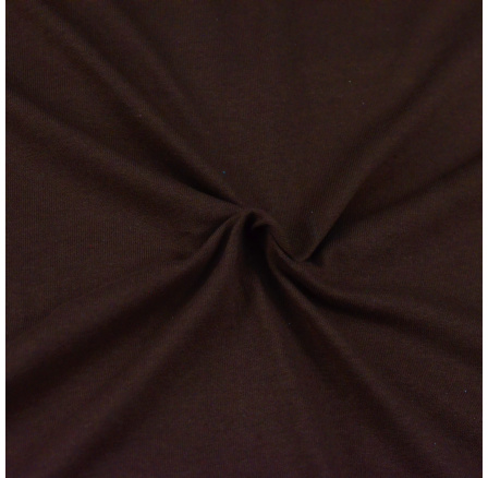 Jersey prostěradlo tmavě hnědé Dětské 60x120