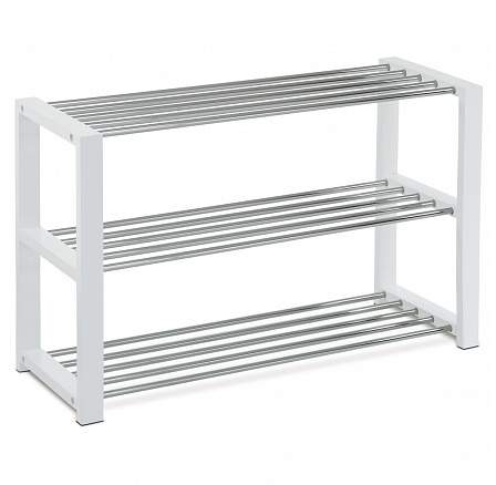 Botník, masiv, bílá, 83168-12 WT