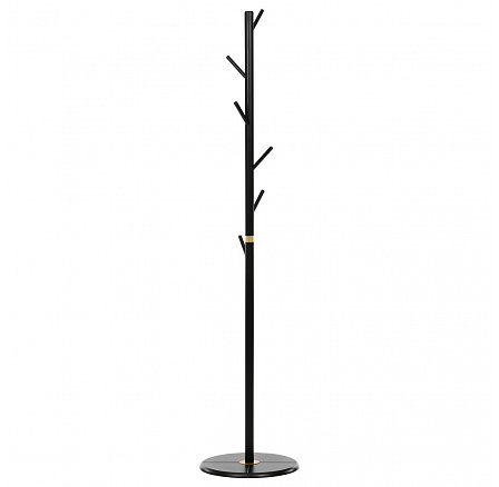 Věšák, masiv, černá, DR-N1006 BK