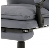 Kancelářské křeslo, výškově nastavitelná, šedá látka, KA-Y350 GREY