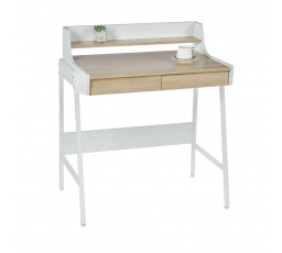 Íróasztal tölgy sonoma/fehér B14-FXJG
