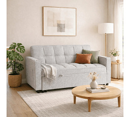 Fotel Rozkładany ASTER 2 do Spania Szary