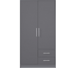 SMART SR3 ruhásszekrény tükör nélkül, Antracit
