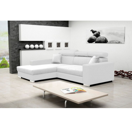 Sedací souprava Mexicana Lux L bílá/EKO bílá Sedací souprava Mexicana Lux L bílá/EKO bílá
