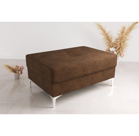 PUFA Z POJEMNIKIEM 100x55 CM - Odcienie brązu