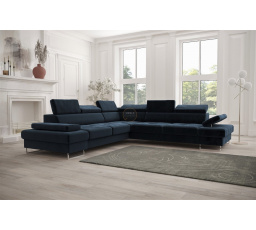 NAROŻNIK GALAXY MAX 280×280 - Odcienie granatu , lewa